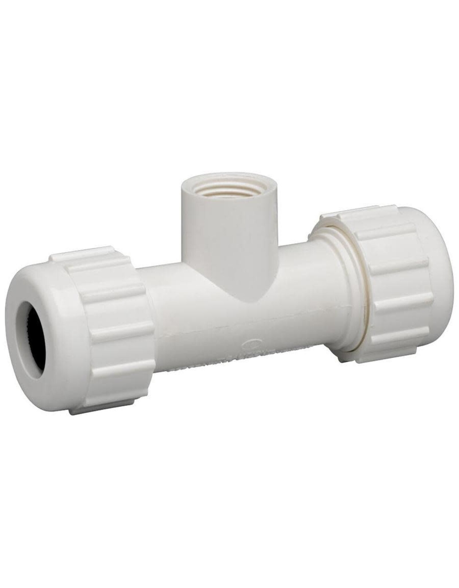 PVC SCH 40 COMPRESSION TEE
