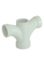 PVC/DWV DOUBLE FIXTURE TEE 2" X 1 1/2 X 1 1/2" X 1 1/2"