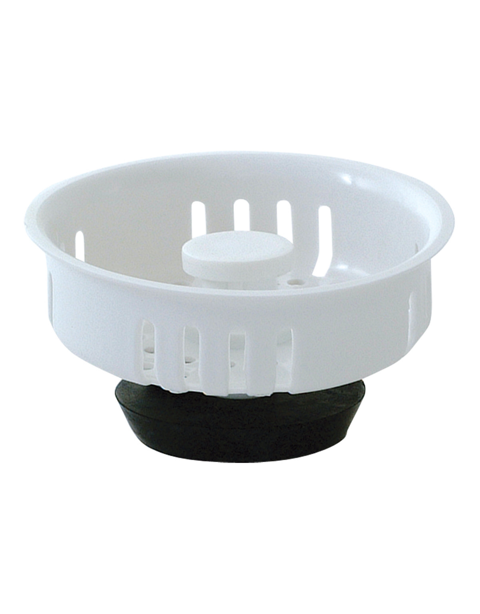 Replacement Basket – White Abs – Rubber Bottom