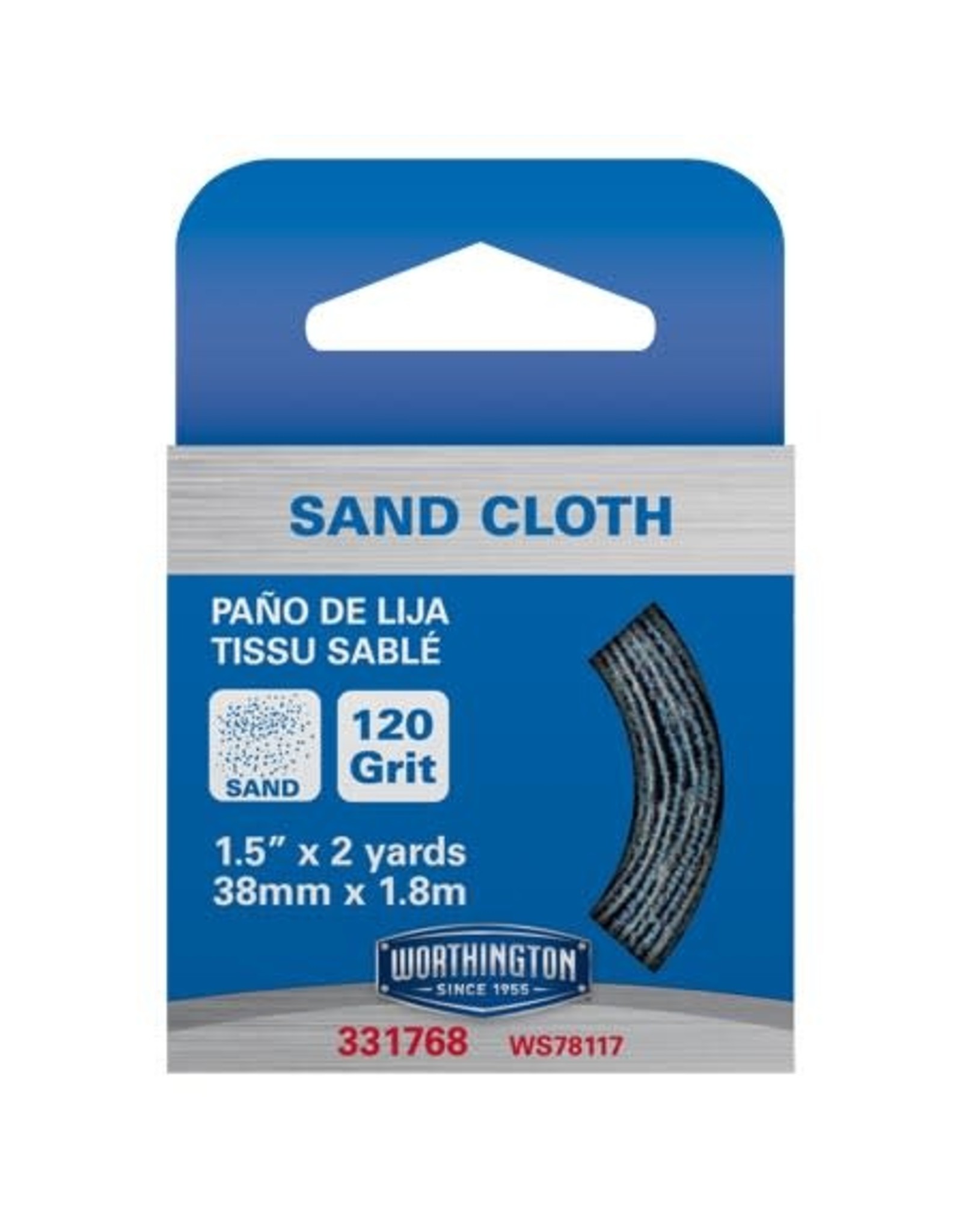 SAND CLOTH 1.5" X 2 YARDS