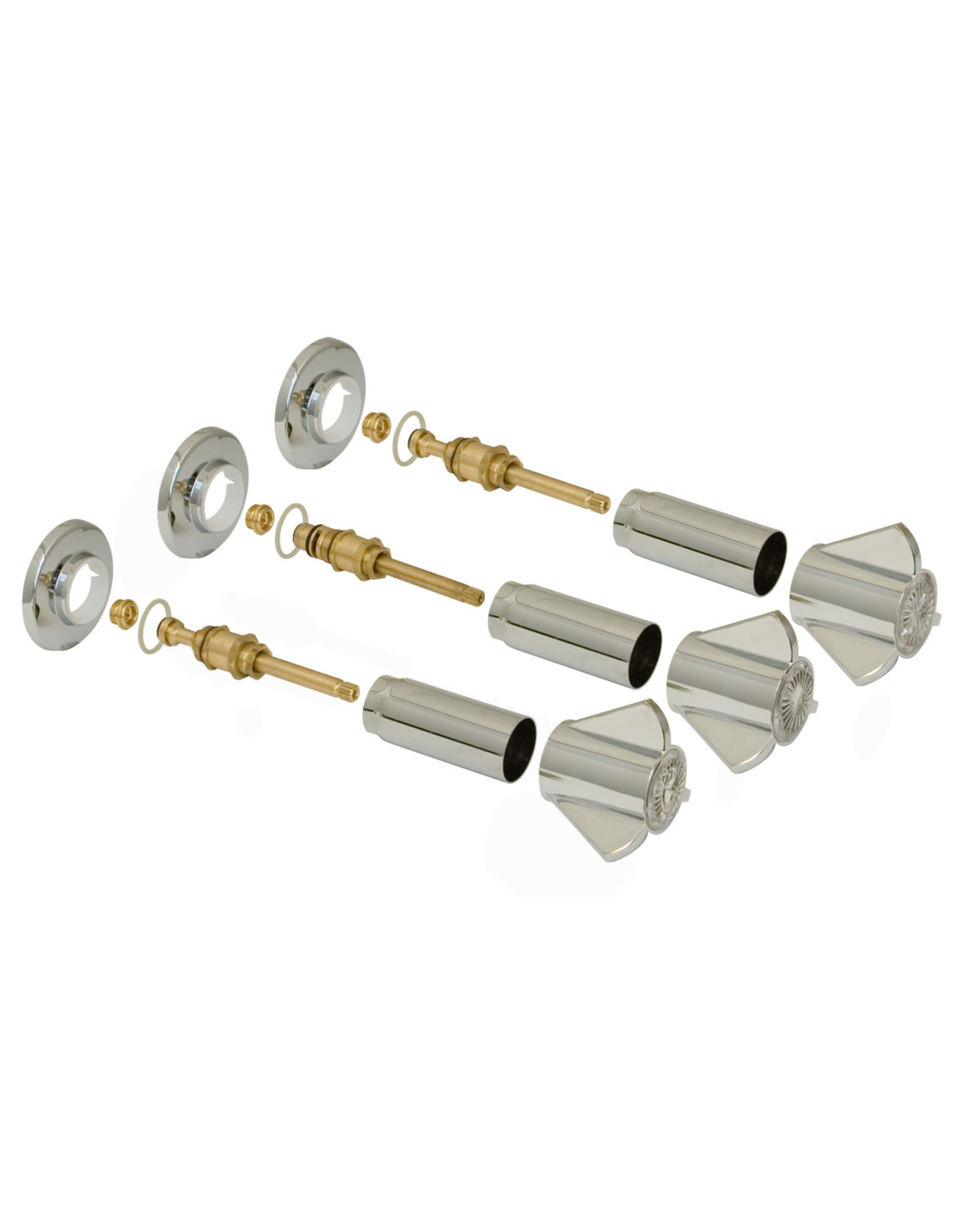 Sayco/ EZ FLOW Tub and Shower Rebuild Kit in Chrome