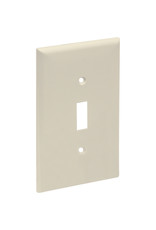 Single Gang Wall Switch Face Plate Ivory