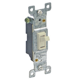 Single Pole Wall Switch – Ivory