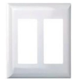 SNAP-ON DUPLEX-PLATE-IVORY