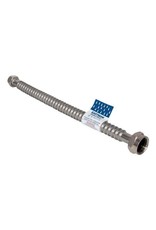 STAINLESS STEEL WATER HEATER CONNECTOR 3/4" X