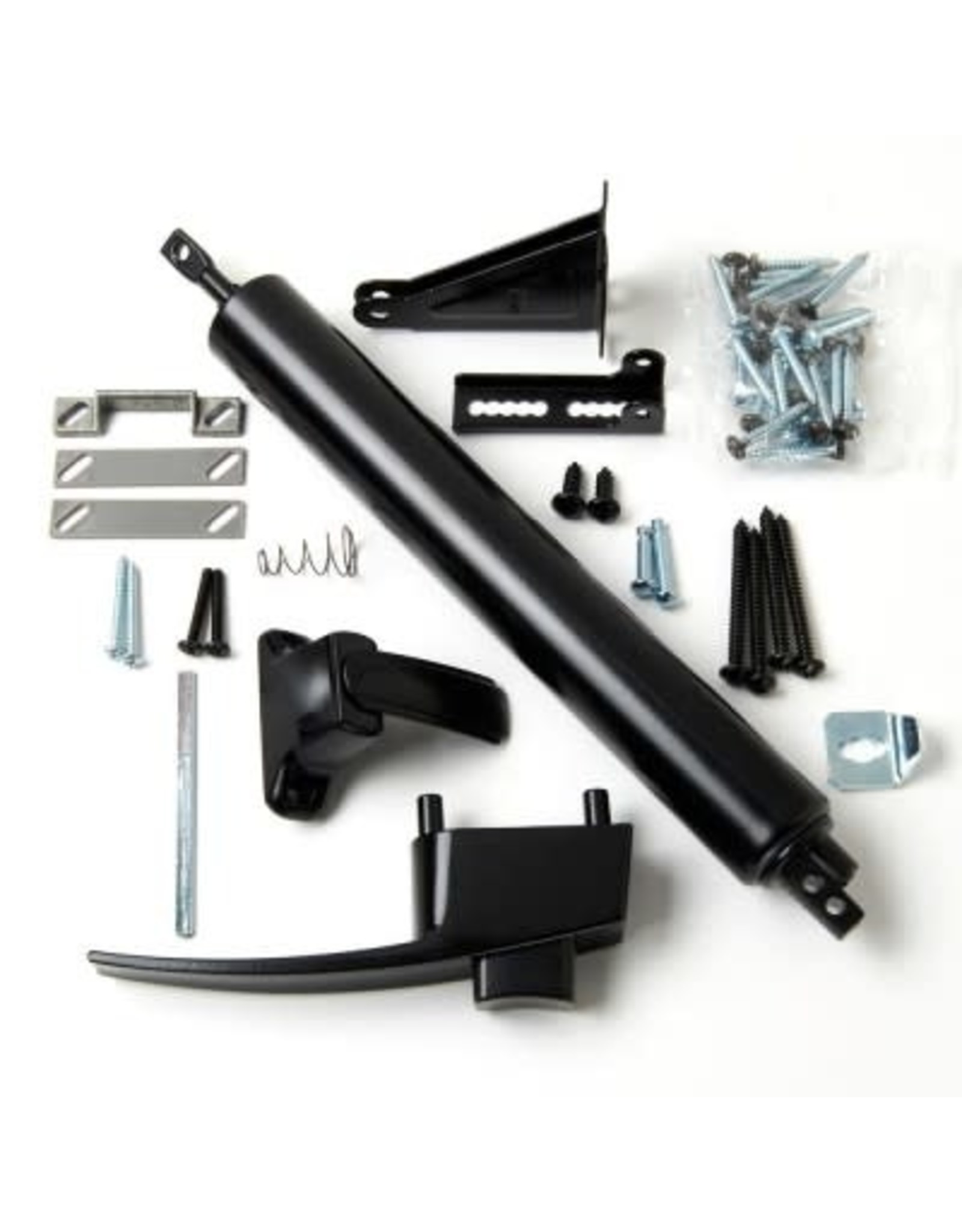 STORM DOOR HARDWARE KIT BLACK