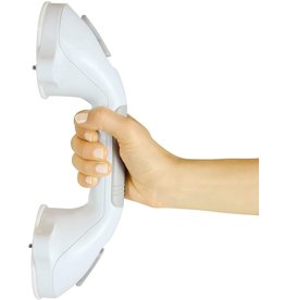 Suction Shower Handle - Bathroom Balance Bar - Safety Hand Rail Support for Tub