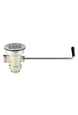 T&S BRASS  Twist Handle Waste Drain Valve