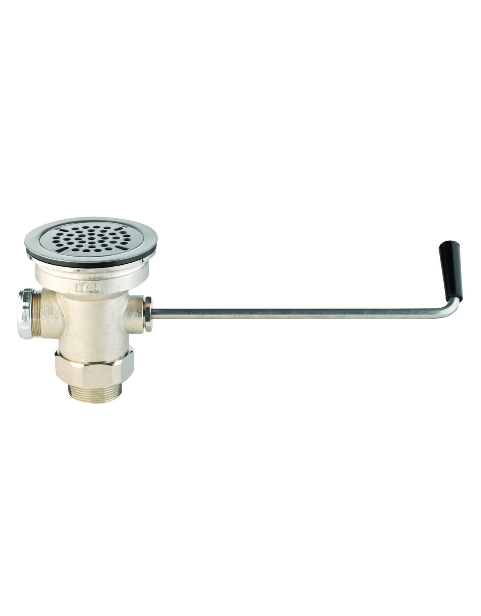 T&S BRASS  Twist Handle Waste Drain Valve