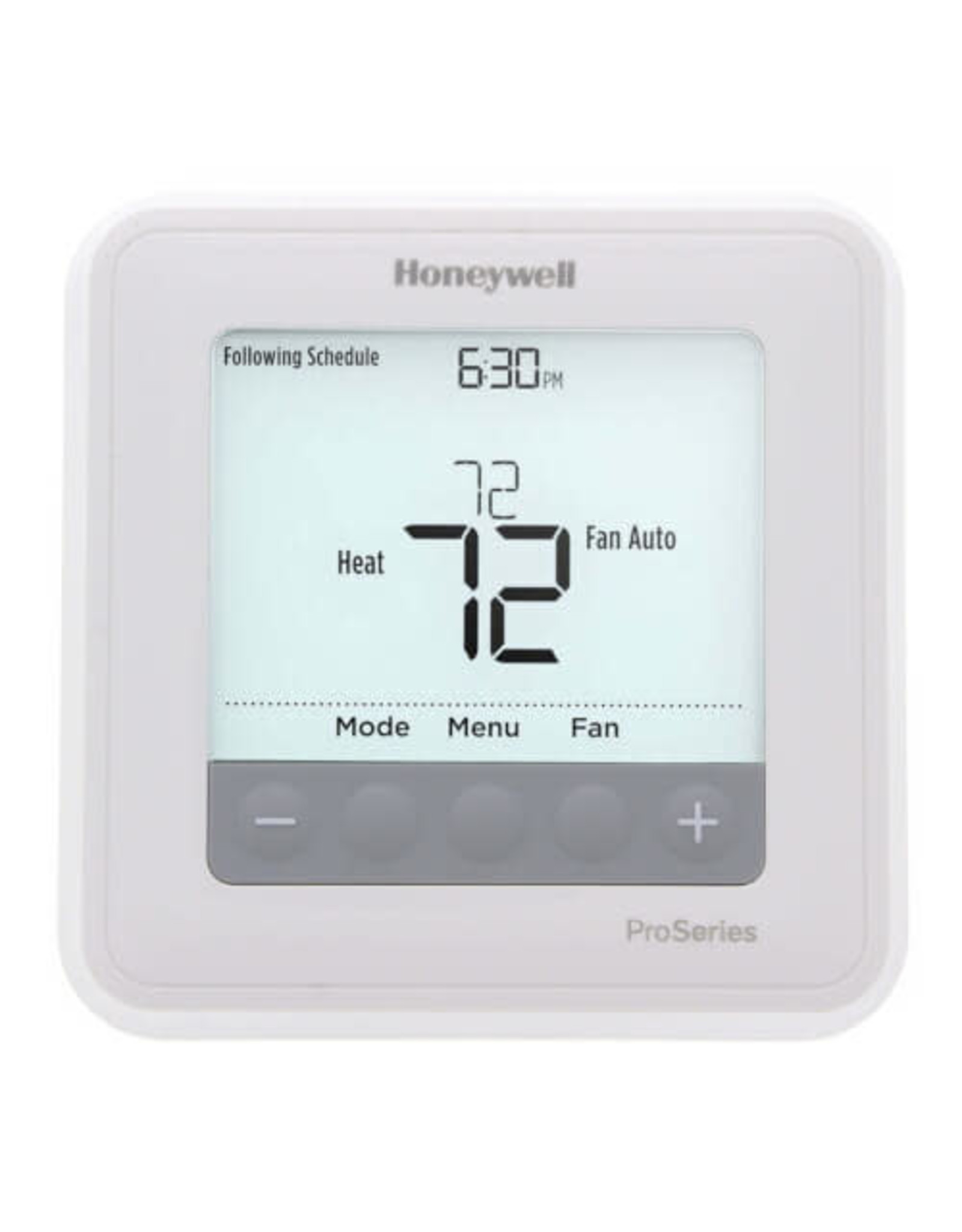 T6 Pro Programmable Thermostat, 2H/1C Heat Pump, 1H/1C Conventional