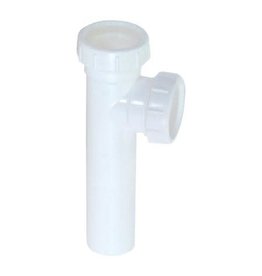 TEE & TAILPIECE 1 1/2" W/BAFFLE END OUTLET