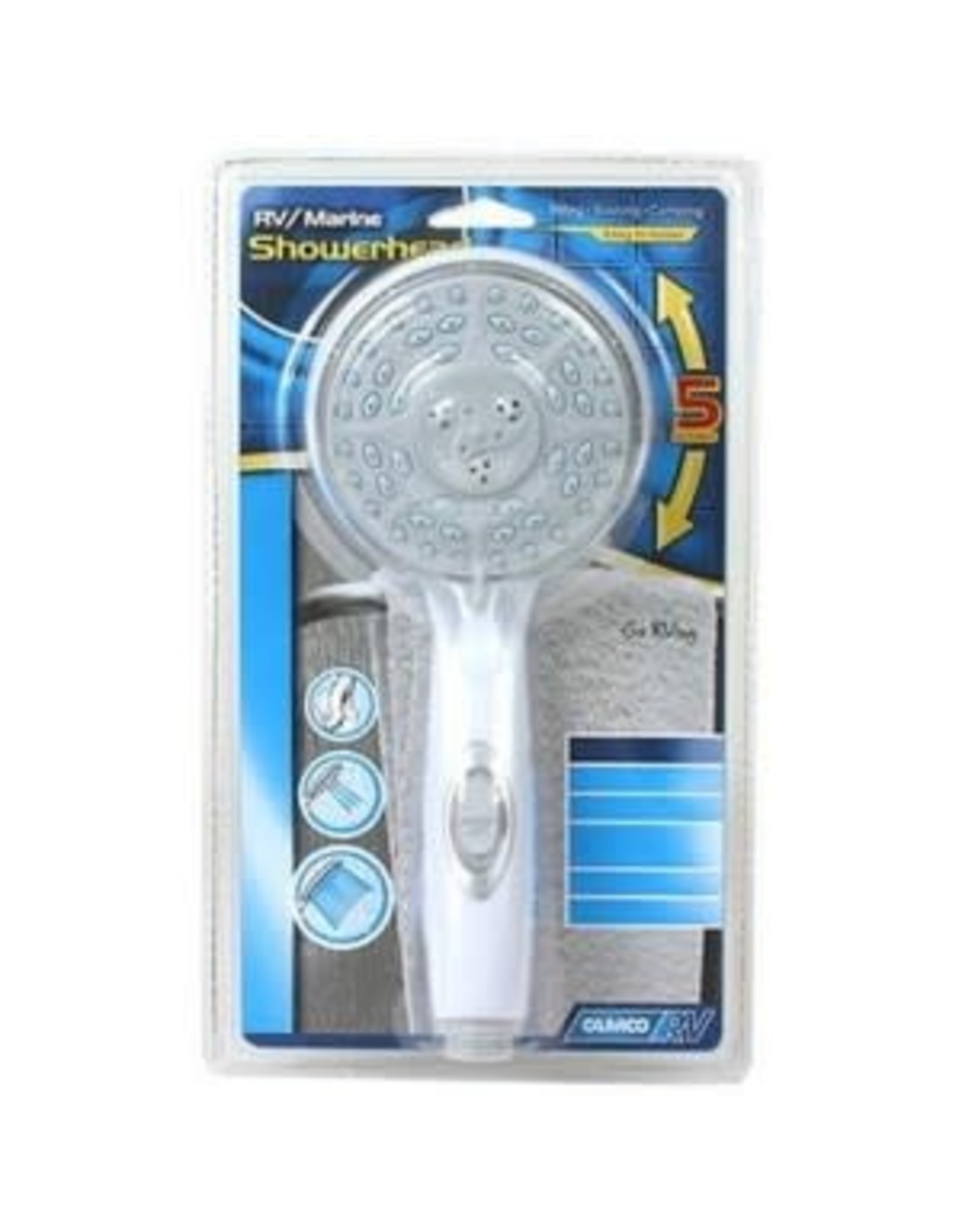 Telephone Shwr Head-Wht 43711