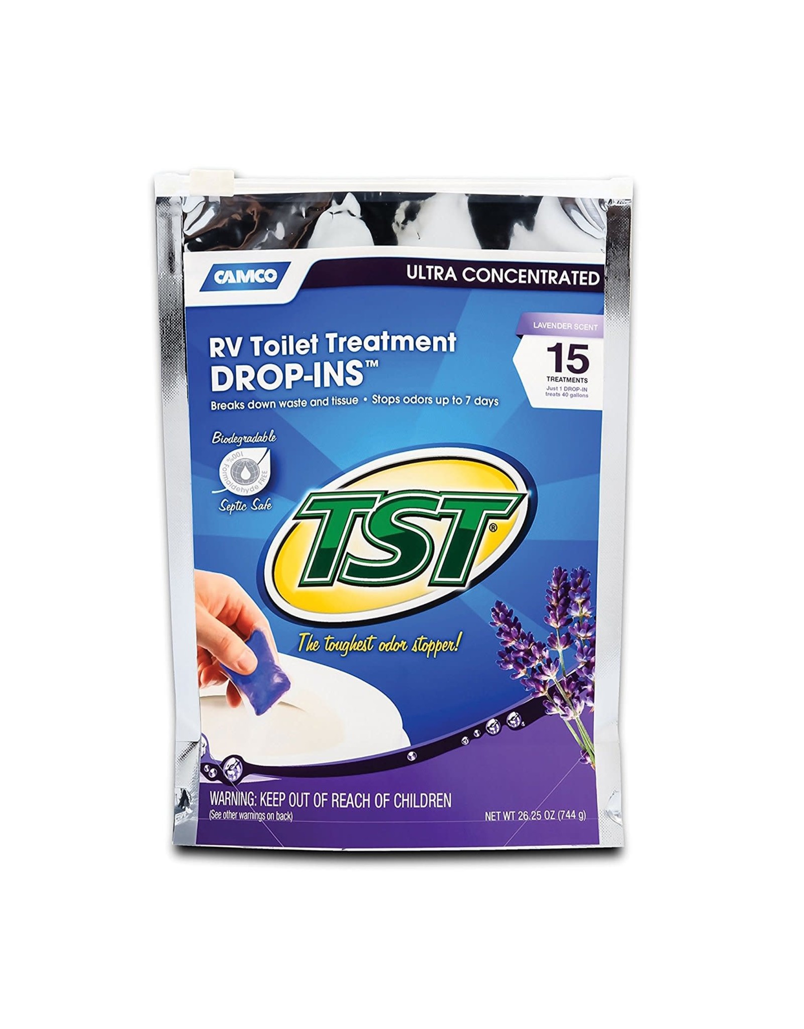 TST LAVENDER DROP IN 15/BAG