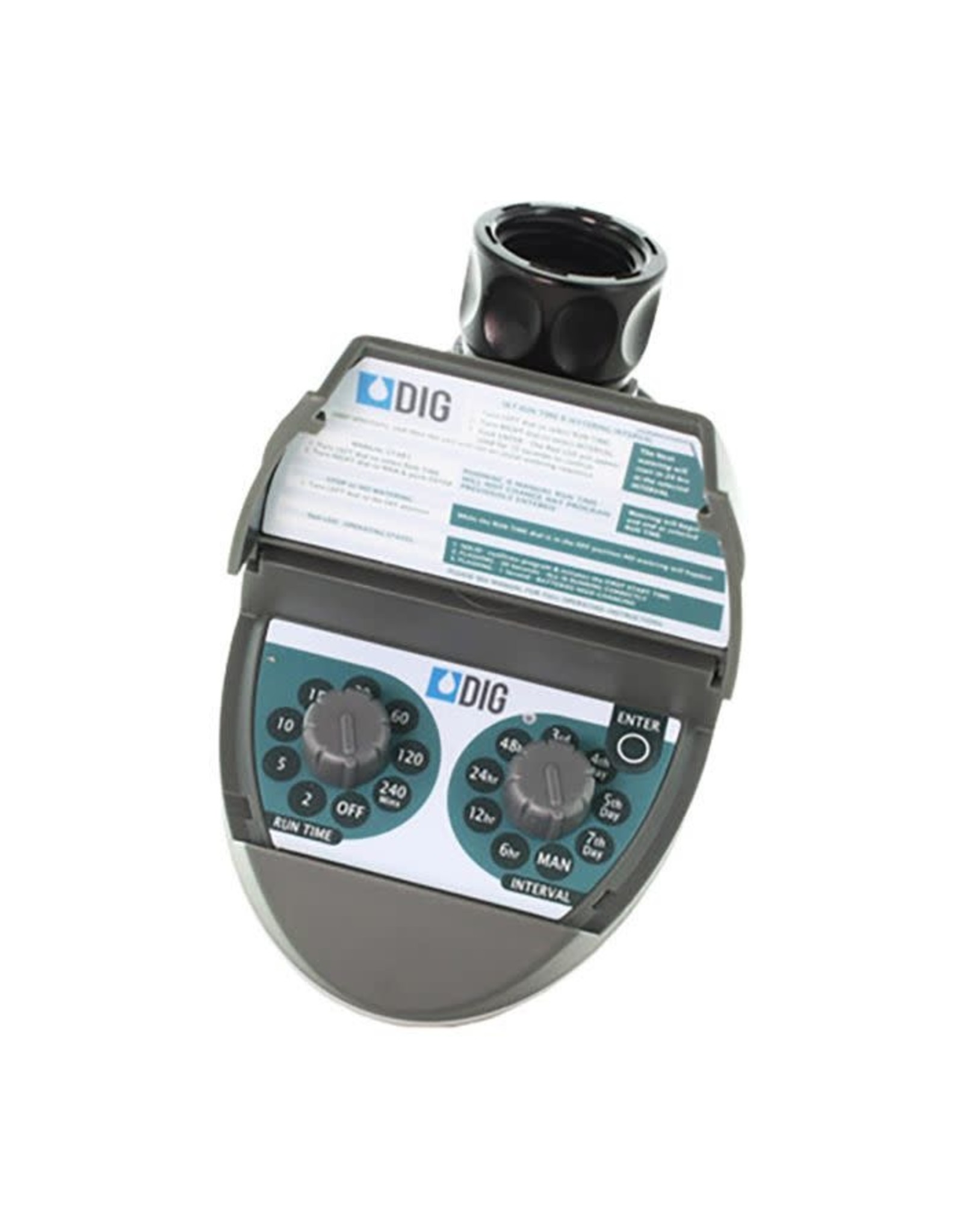 Two-Dial Hose End Timer