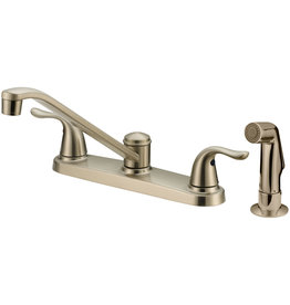 Two-Handle Kitchen Faucet – Brushed Nickel