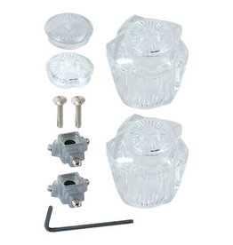 UNIVERSAL KITCHEN FAUCET REPLACEMENT HANDLES/PAIR