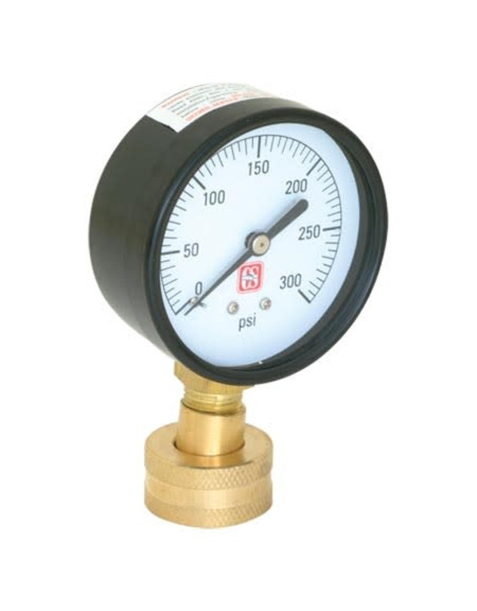 WATER PRESSURE TEST GAUGE 0-300PSI