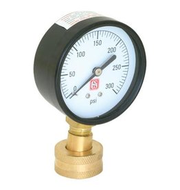 WATER PRESSURE TEST GAUGE 0-300PSI