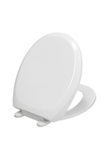 White Superior Soft Close Toilet Seat – Round