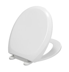 White Superior Soft Close Toilet Seat – Round