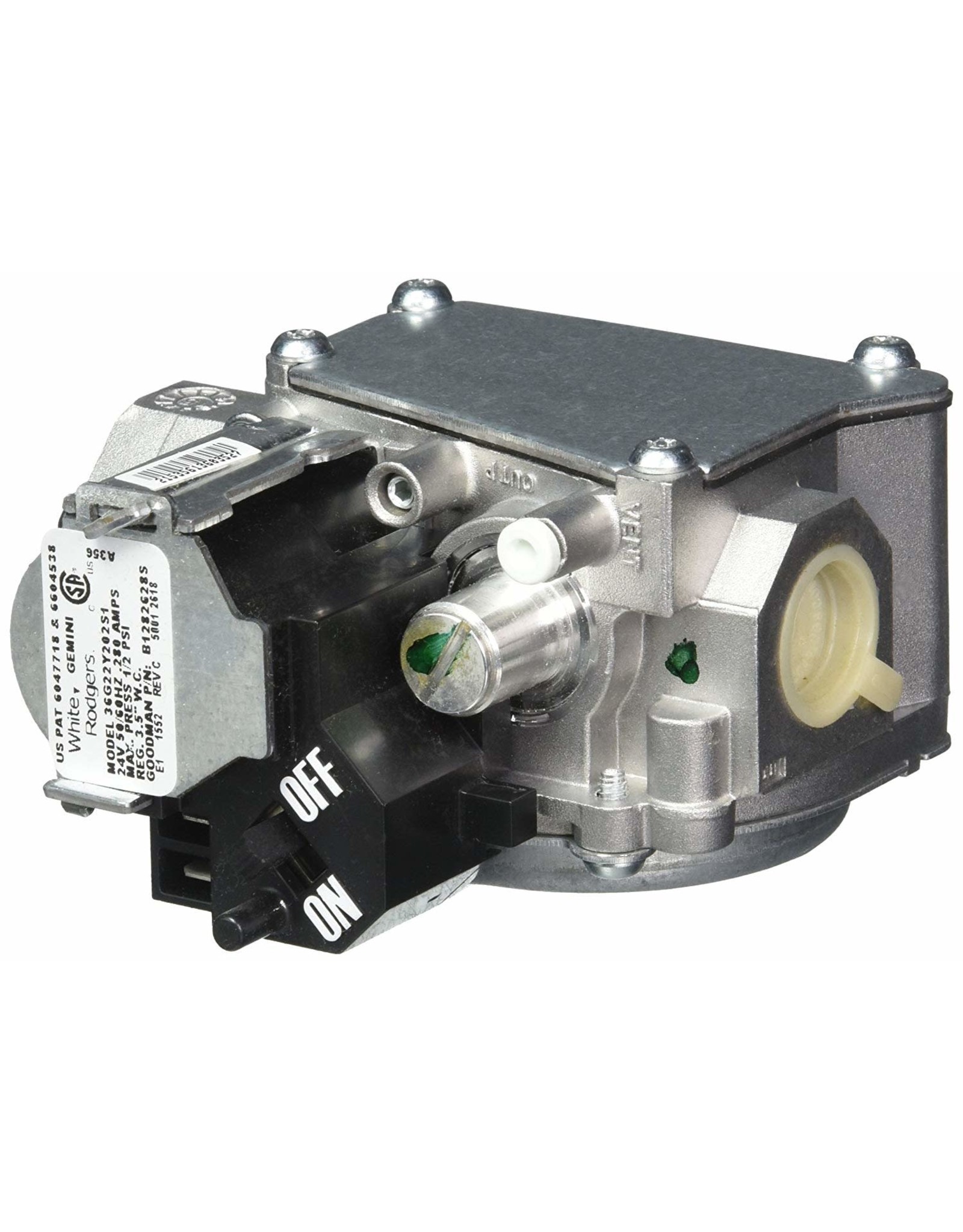 White-Rodgers 36G22-254 Series 36G Fast Opening Single Stage Natural/Lp Gas Valve,