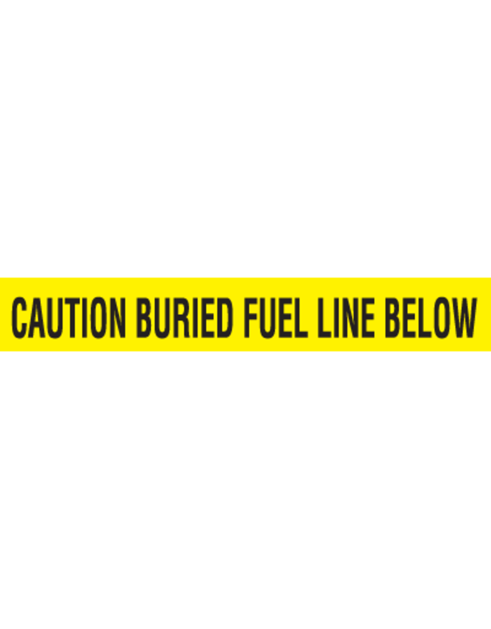 YELLOW GAS MARKING TAPE 2 "/PRICE PER FT