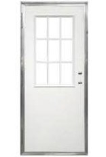 32 X 80 OUTSWING DOOR RH W/ COTTAGE WINDOW/ DEADBOLT