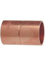 COPPER COUPLING W/STOP