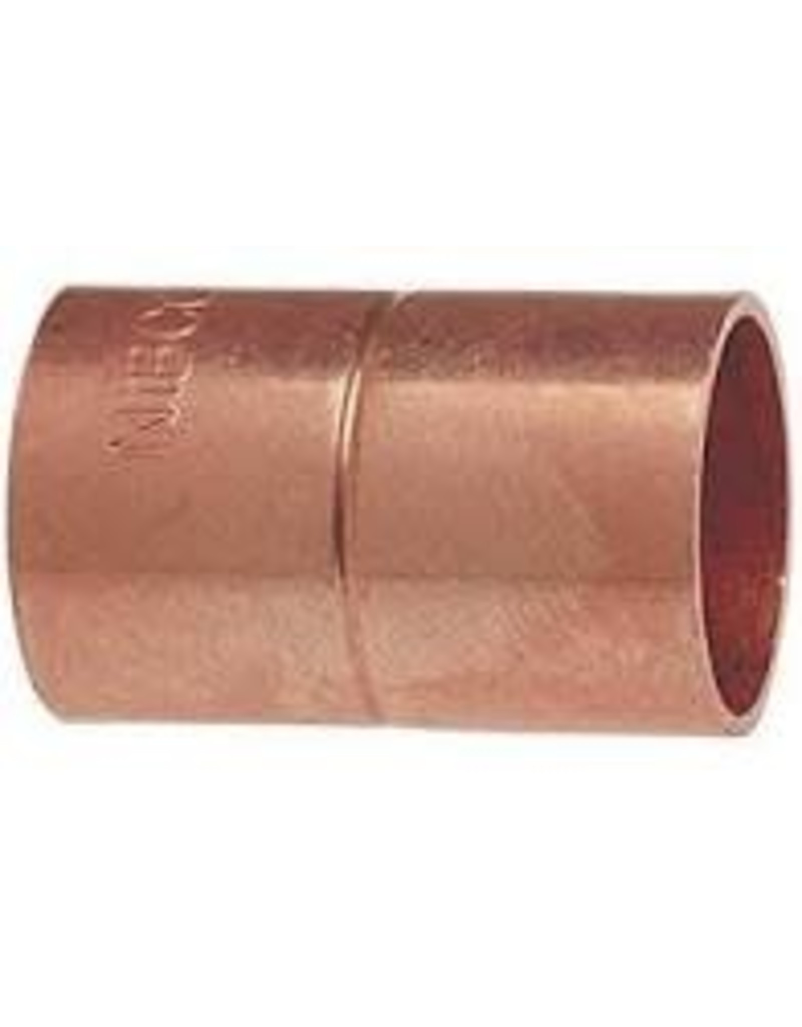 COPPER COUPLING W/STOP