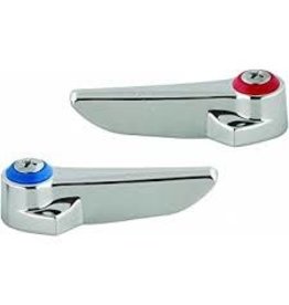 T & S Brass Lever Handles