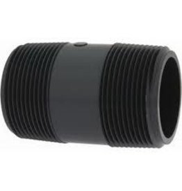 Sch. 80 PVC Pipe Nipple 1/2" x 2" MPT x MPT