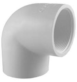 PVC SCH 40 ELBOW 3/4″ x 3/4″ (FIP x Slip)