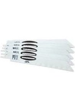 6 in. 24 TPI Metal Cutting Bi-metal Reciprocating Saw Blades 5 Pc