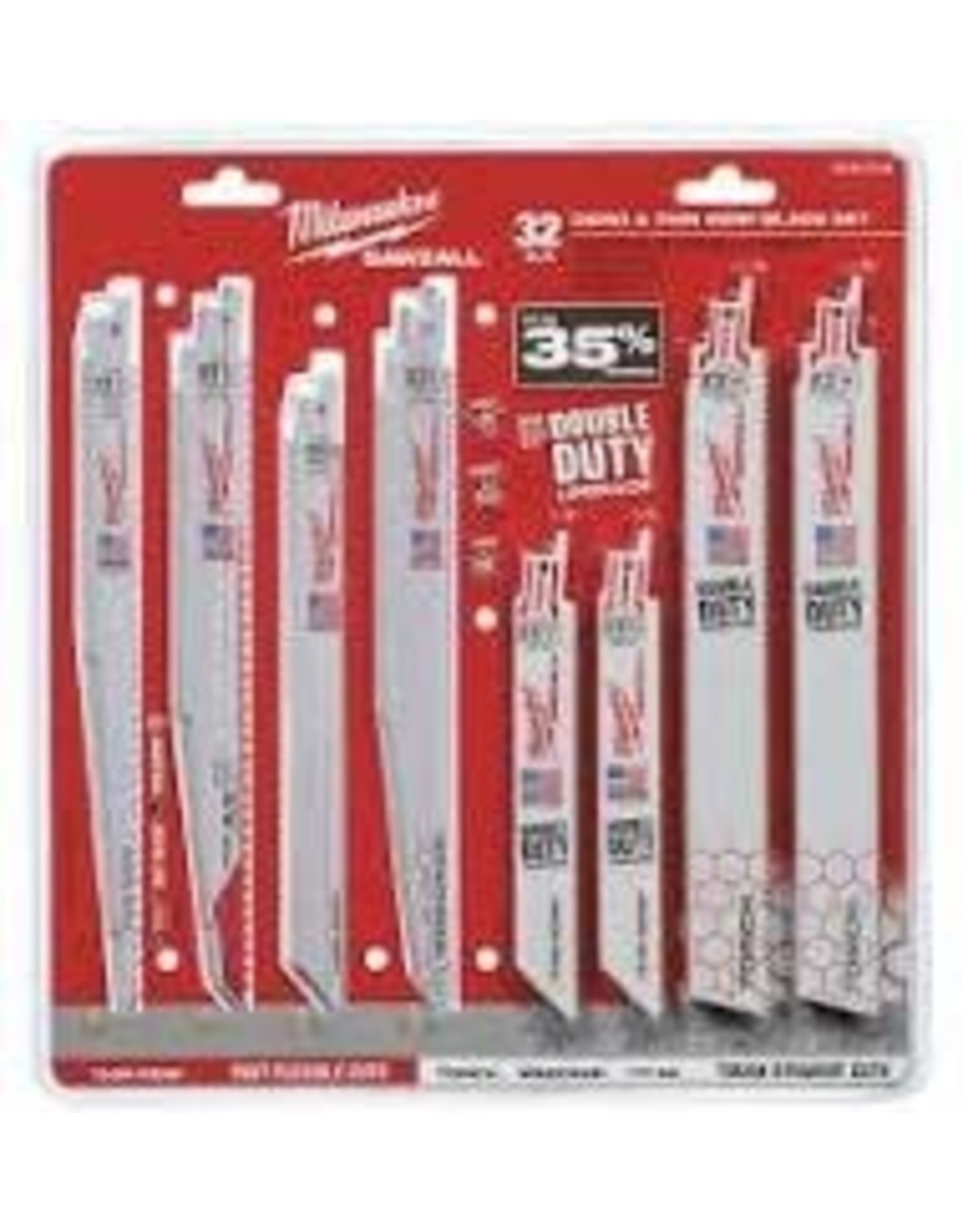Reciprocating Saw Blade Set, 12 Pc.