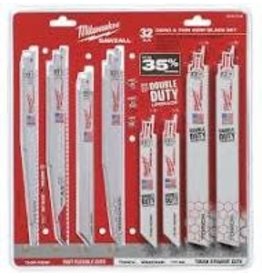 Reciprocating Saw Blade Set, 12 Pc.