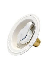 RECESSED WATER INLET WHT