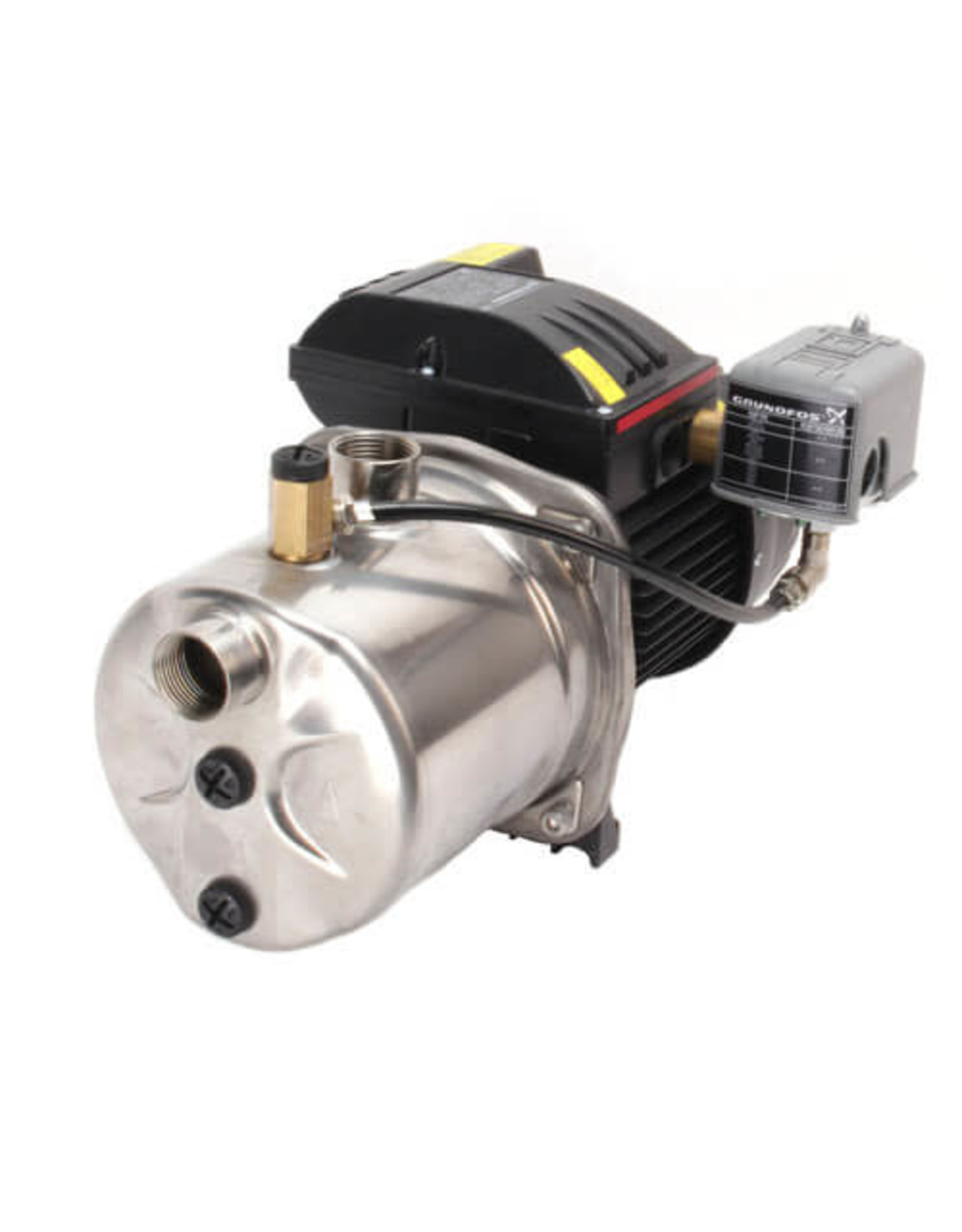 JP10S-SS Shallow Well Jet Pump, Stainless Steel (115/230V, 1 HP)
