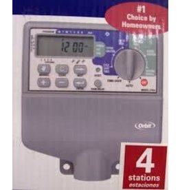 Orbit 4 Station Sprinkler Timer Controller Dual Program