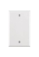 WHITE BLANK WALL PLATE