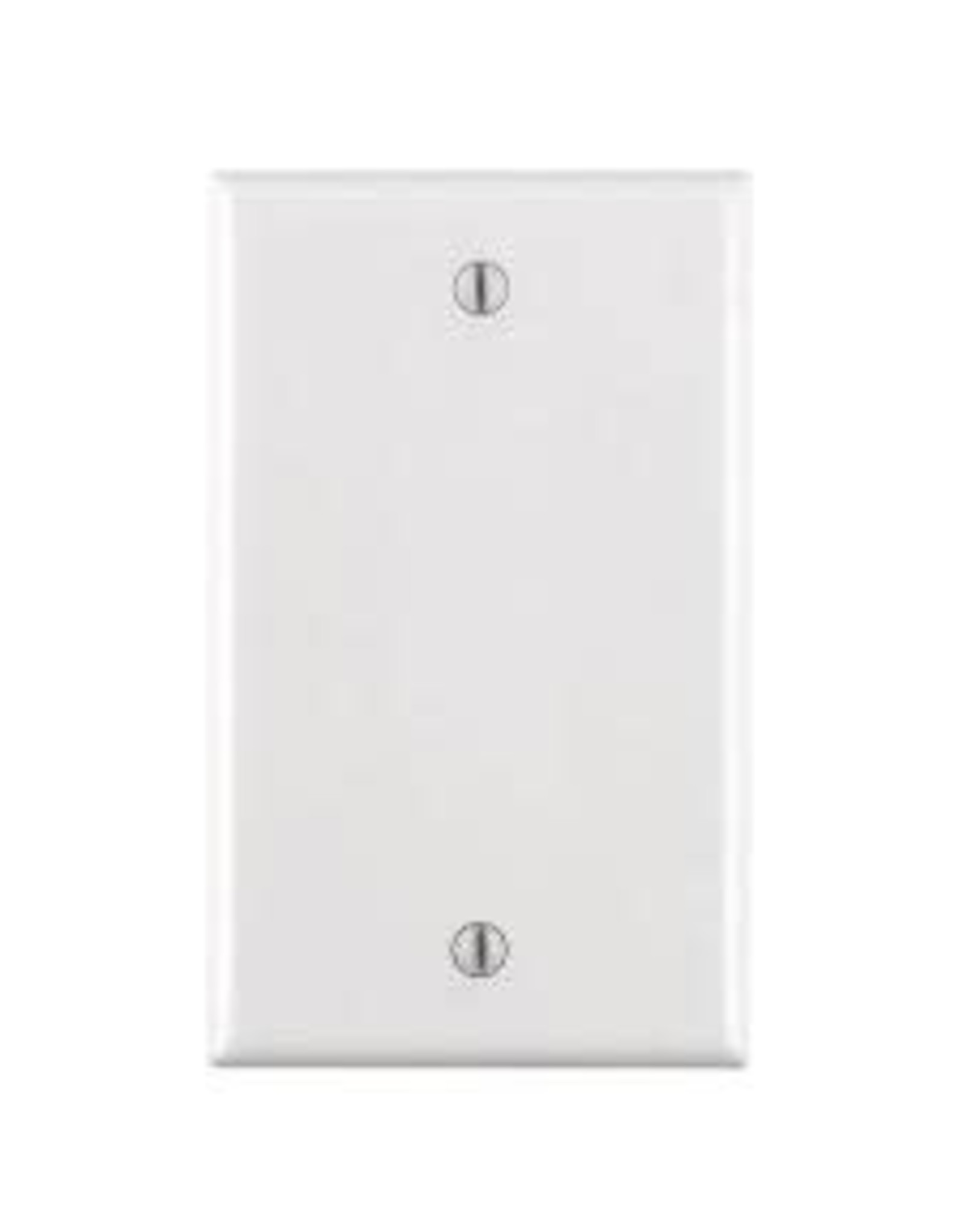 WHITE BLANK WALL PLATE