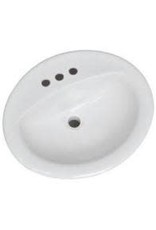 17X20 REC. LAVY SINK POLAR WHT