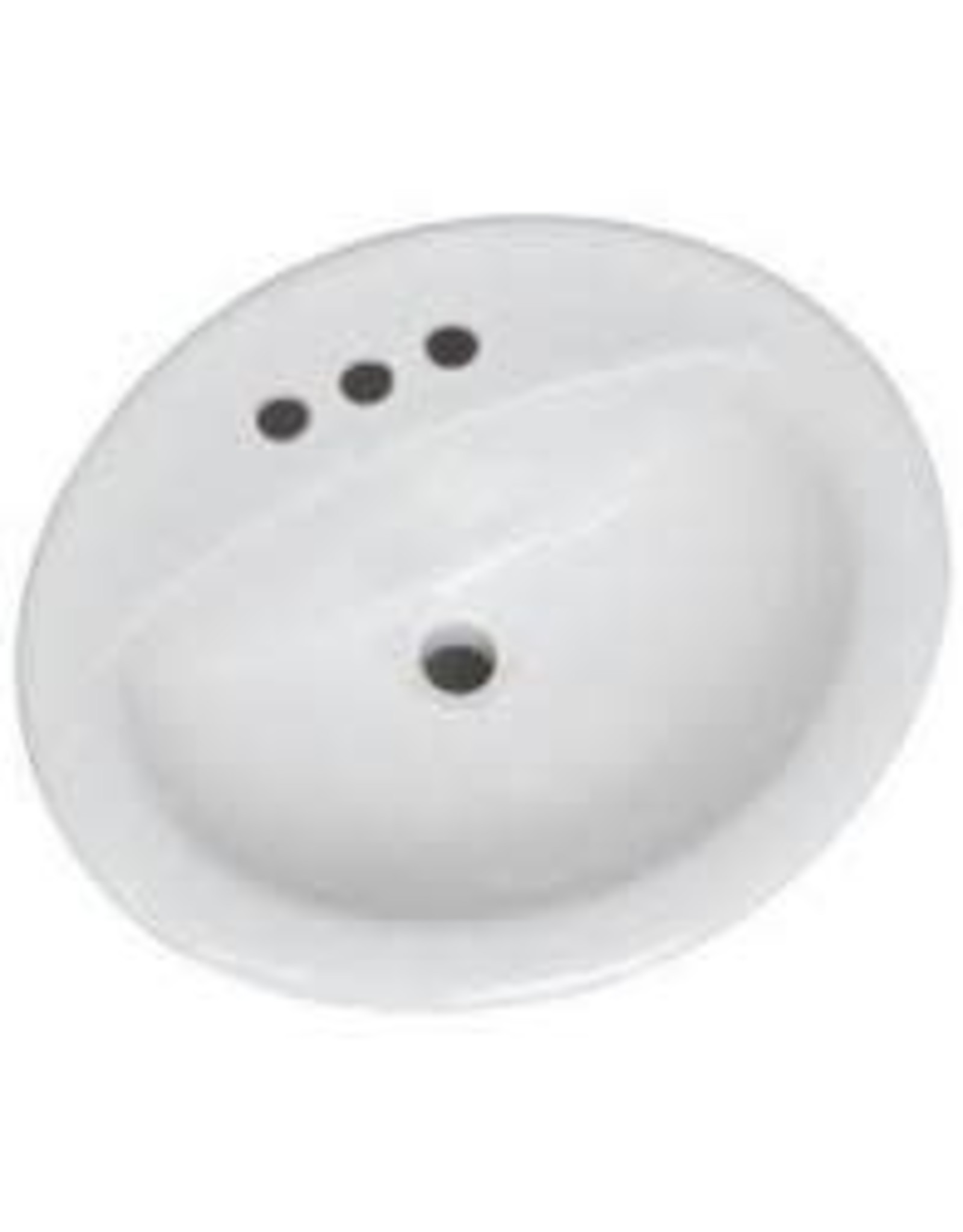 17X20 REC. LAVY SINK POLAR WHT