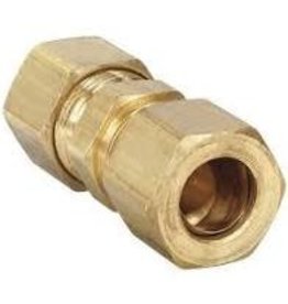 3/8 BRASS COMPRESSION COUPLING