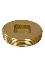 3" BRASS CLEANOUT PLUG