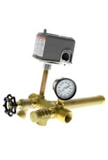 1" Well Pump Tee, Includes 40-60 Pressure Switch, Gauge, Relief Valve, and Drain