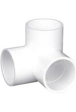 90-Degree PVC Sch 40 Side Outlet Elbow 3/4S X 3/4S X 1/2S