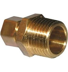 BRASS COMPRESSION X MALE REDUCING UNION
