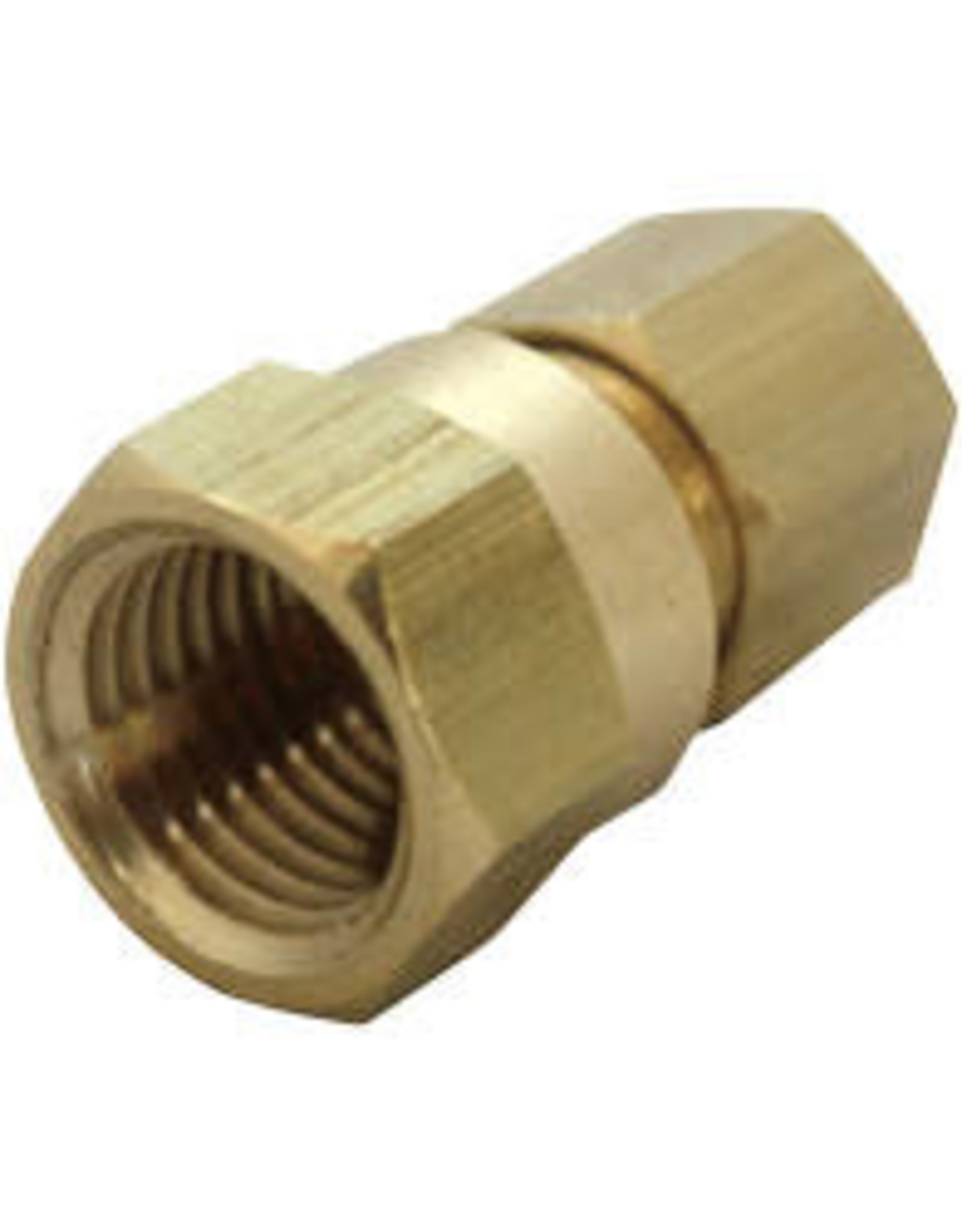 BRASS COMPRESSION X FEMALE UNION 7/8 X 3/4