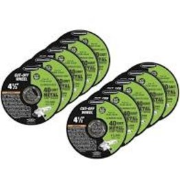 4-1/2 in. 40 Grit Metal Cut-off Wheel