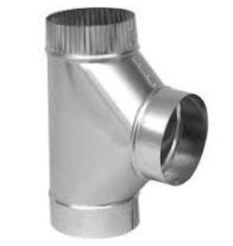 6" SINGLE WALL VENT TEE